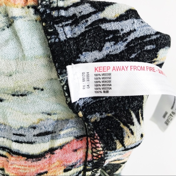 FREE PEOPLE Blue Lagoon Pant in Black Combo - Picture 10 of 12